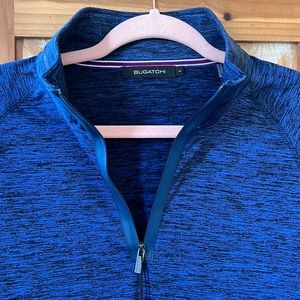 Men’s Bugatchi Quarter Zip NWT
